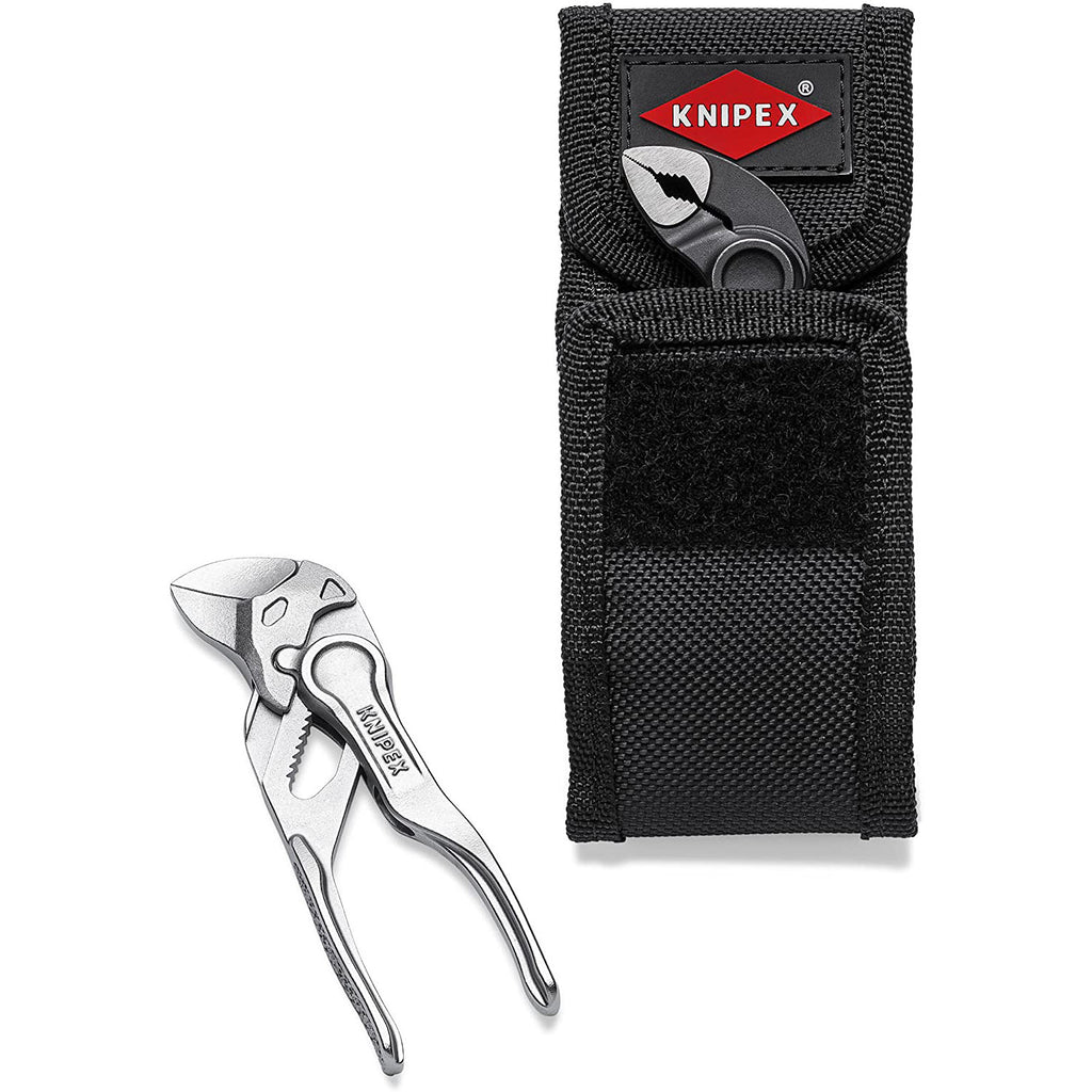 Knipex Mini Pliers Belt Pouch Set, 2 Pieces - Cobra and Pliers Wrench