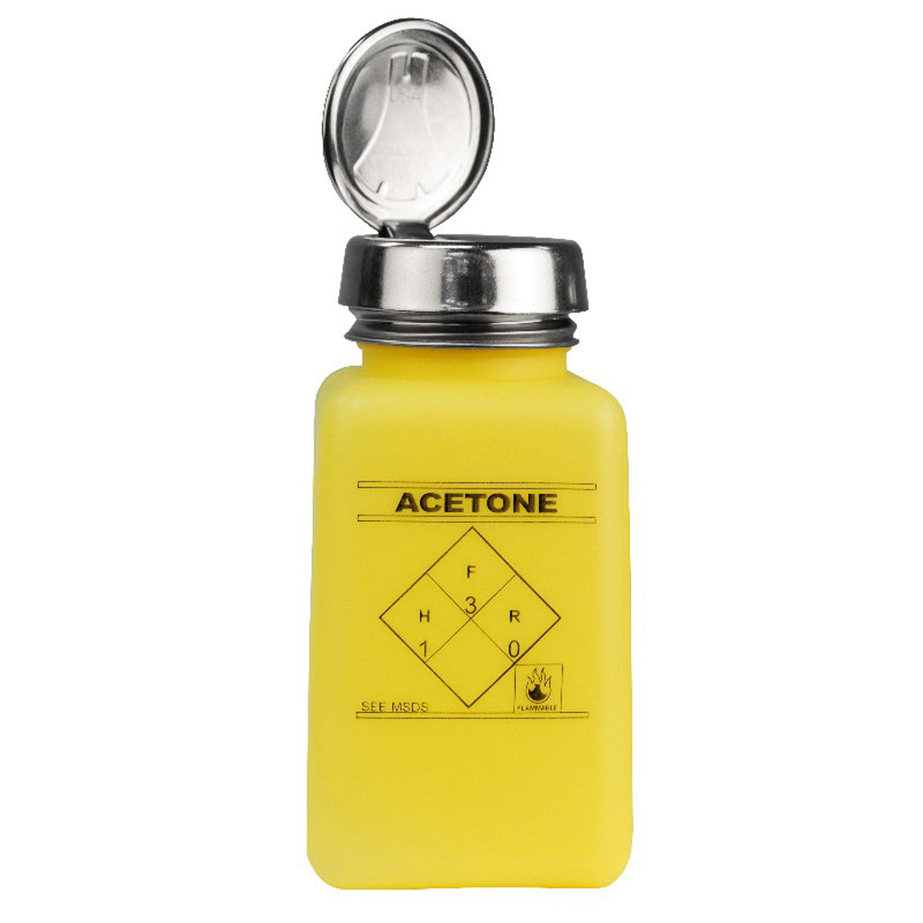 Menda One Touch Yellow Durastatic Sq HDPE 6oz Acetone Printed menda-one-touch-yellow-durastatic-sq-hdpe-6oz-acetone-printed