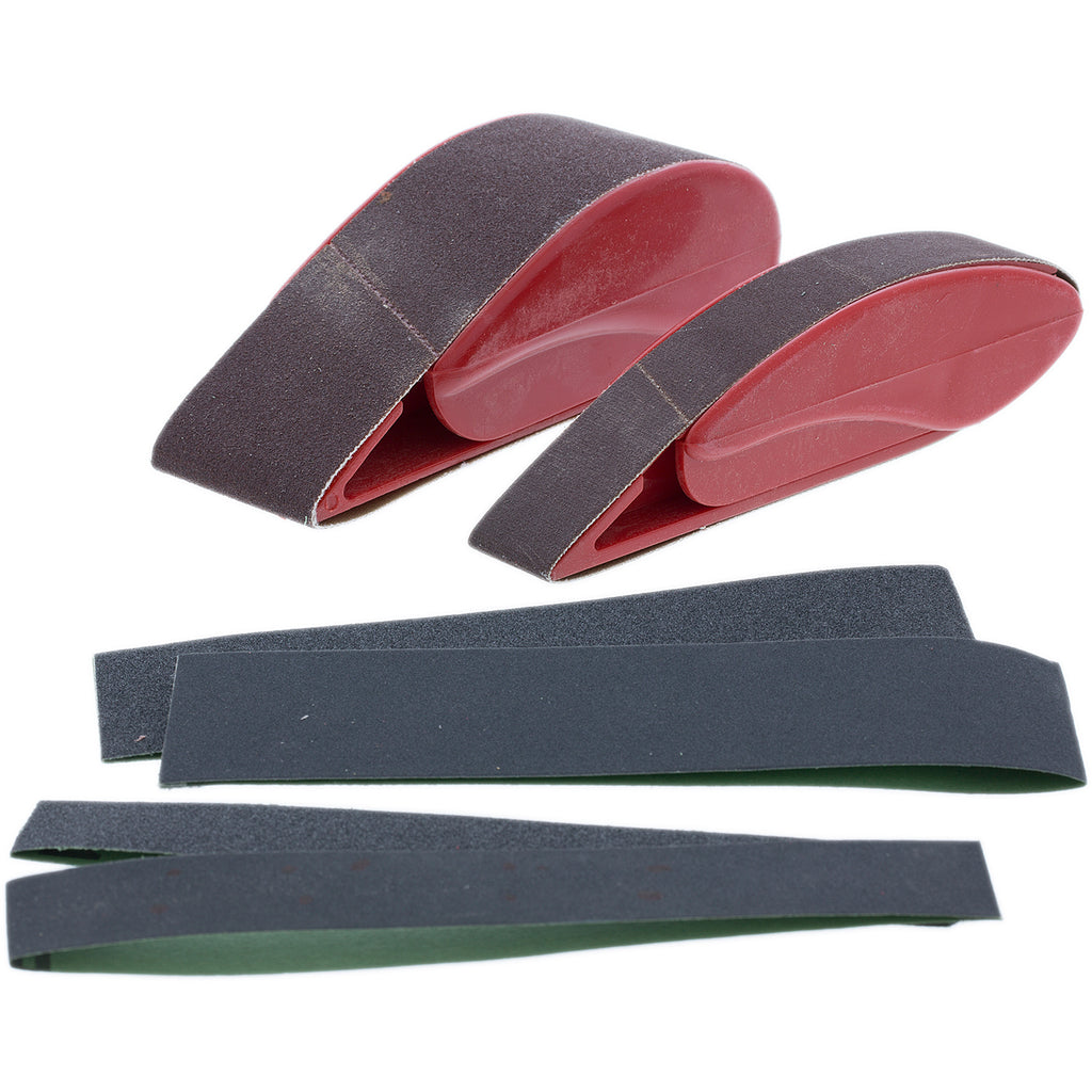 Finger Sander Master Set, Both 11/2” & 3/4” Spring Loaded Finger Sander