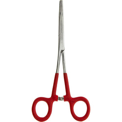 Forceps With Insulated Handle - Curved, Self Locking, 6.5”
