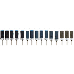 ORO - STARCKE® Matador® -3/32″ (2.35 mm) shank Sandpaper Rolls choice of grits: 180 – 5000 in Packs of 12 per grit