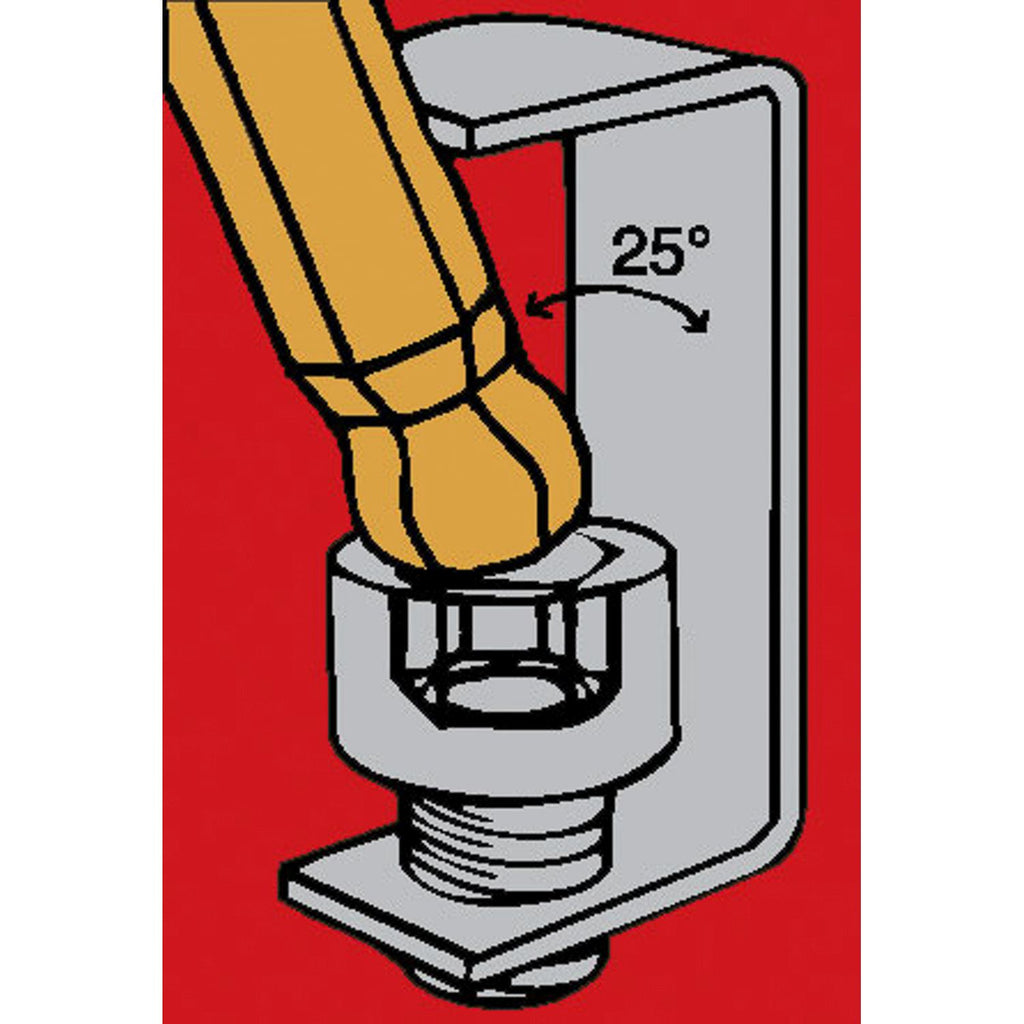 Hex - 5/32” Stubby Ball End L-wrench (Carded) | Micro-Tools