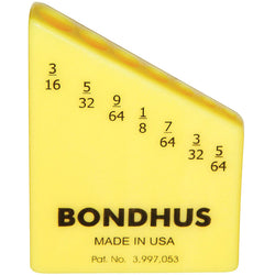 Bondhex Case Holds 7 L-Wrenches 5/64-3/16” (1pc Bulk)