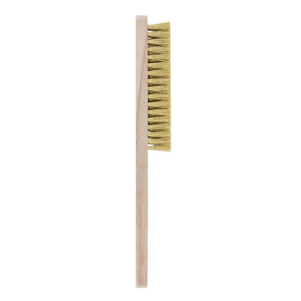 3, 6, 8 Line Brass Wire Brushes with Wooden Handle - Set of 6