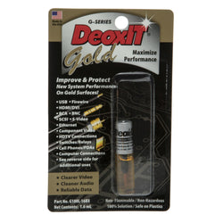 DeoxIT gold G100L Mini-Brush Applicator, 100% Sol, 1.6mL
