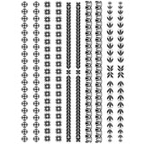 Rolling Mill Pattern, Medium Bands I (5” X 7”) by RMR