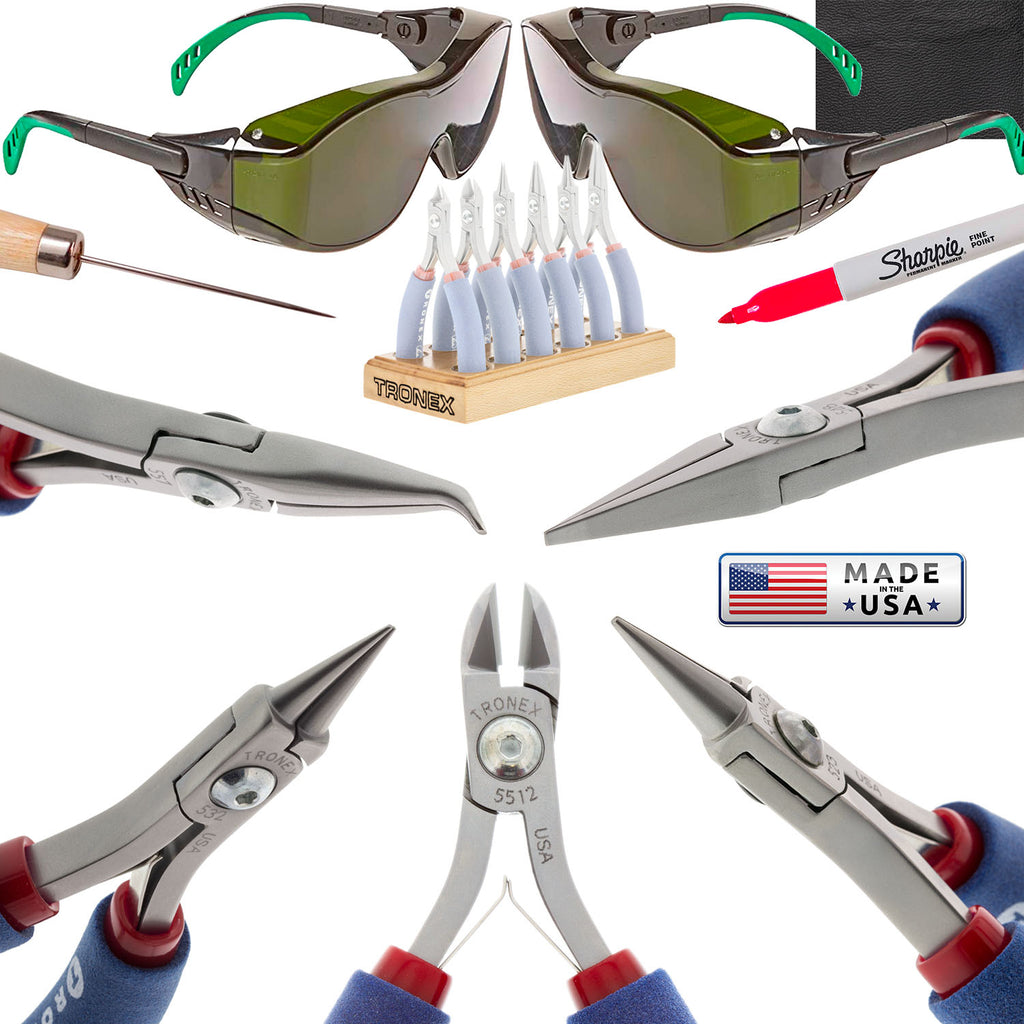 Permanent Jewelry Deluxe Tool Kit, Tronex Standard Handle, Grounded