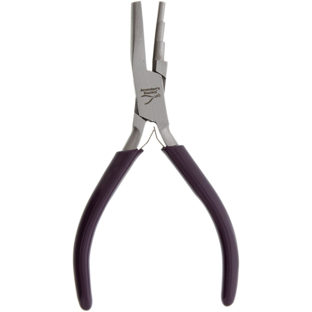 Jeweler's Basics® Pliers, Round & Concave, 3Step, 5.5, 4.5 & 3.5mm