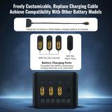 LKTOP 200W Smart Three-Way Charger for DJI M4T/4E