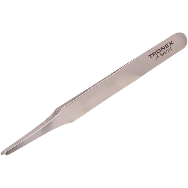 Tweezers - Tronex 2A SS Slight Taper Tip, Blunt