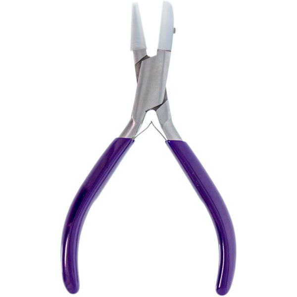 Pliers - Nylon Jaw, Round/Flat Nose, 4.75in.