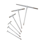 Beslands 6 Pc Telescoping Gage Set, 5/16" - 6" Range, T-Bore Hole Gauges Set (5/16" to 6")