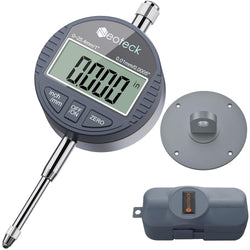 Neoteck DTI Electronic Digital Dial Indicator 1 inch/25.4 mm Resolution: 0.0005 inch/0.01mm