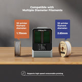 Creality Filament Dryer Box 4 Spools, Space Pi X4 Filament Storage Box, 200W PTC Heats Up to 85°C