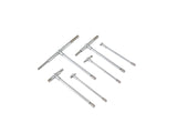 Beslands 6 Pc Telescoping Gage Set, 5/16" - 6" Range, T-Bore Hole Gauges Set (5/16" to 6")