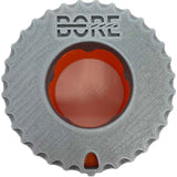 BORE™ Jeweler's Drill Bit Organizer and Dispenser Orange Body Silver Top
