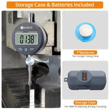 Neoteck DTI Electronic Digital Dial Indicator 1 inch/25.4 mm Resolution: 0.0005 inch/0.01mm