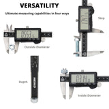 NEIKO 01409A 12” Electronic Digital Caliper | Extra Large Display | 0-12 Inches