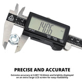 NEIKO 01409A 12” Electronic Digital Caliper | Extra Large Display | 0-12 Inches