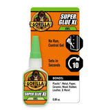 Gorilla Super Glue XL, Clear Glue, 25 Gram (Pack of 2) - All Purpose and Fast Setting for Projects and Repairs