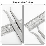 Acrux7 3Pcs 8 Inch Long Spring Caliper Set, Carbon Steel Outside Divider Caliper Compass, Calipers