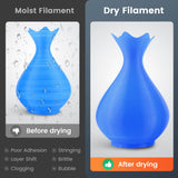 SUNLU Official 3D Printer Filament Dryer S4, 4 Spools Capacity, 350W PTC Heater, 70℃ Max