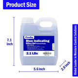 12LB Fonday Premium Moisture Indicating Silica Gel Desiccant Orange to Green Rechargeable Industry Standard Bead Size 3 to 5mm