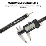 NEIKO 01409A 12” Electronic Digital Caliper | Extra Large Display | 0-12 Inches