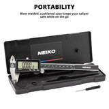 NEIKO 01409A 12” Electronic Digital Caliper | Extra Large Display | 0-12 Inches