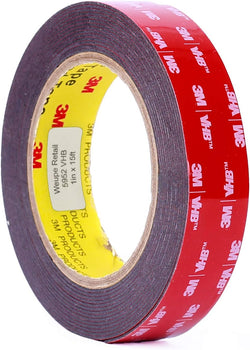 5952 VHB Tape: 2.5cm . x 15 ft. (Black)