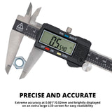 NEIKO 01409A 12” Electronic Digital Caliper | Extra Large Display | 0-12 Inches