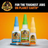 Gorilla Super Glue XL, Clear Glue, 25 Gram (Pack of 2) - All Purpose and Fast Setting for Projects and Repairs