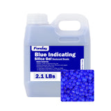 12LB Fonday Premium Moisture Indicating Silica Gel Desiccant Orange to Green Rechargeable Industry Standard Bead Size 3 to 5mm