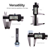 NEIKO 01409A 12” Electronic Digital Caliper | Extra Large Display | 0-12 Inches