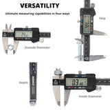 NEIKO 01409A 12” Electronic Digital Caliper | Extra Large Display | 0-12 Inches