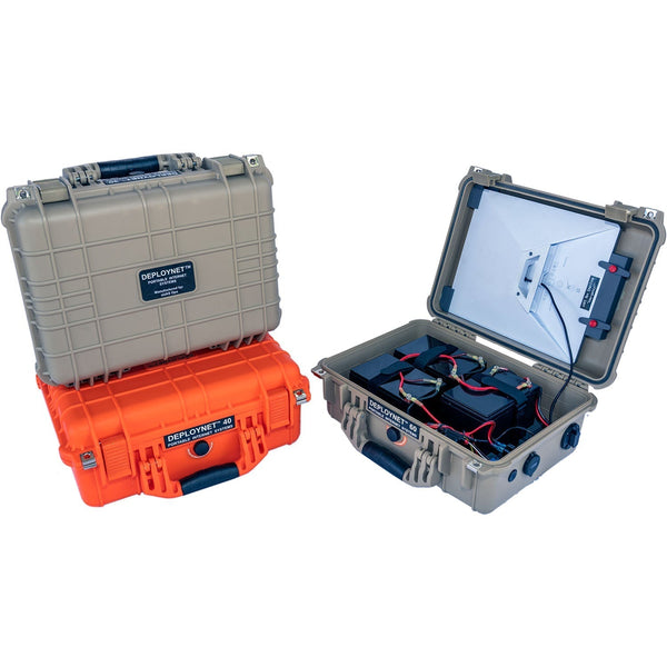 DeployNet™ — Self-Contained Starlink Mini Internet &amp; Power System