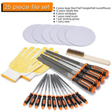 25Pcs Metal File Set, Premium Grade T12 Drop Forged Alloy Steel