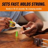 Gorilla Super Glue XL, Clear Glue, 25 Gram (Pack of 2) - All Purpose and Fast Setting for Projects and Repairs