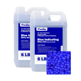 12LB Fonday Premium Moisture Indicating Silica Gel Desiccant Orange to Green Rechargeable Industry Standard Bead Size 3 to 5mm