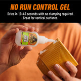 Gorilla Super Glue XL, Clear Glue, 25 Gram (Pack of 2) - All Purpose and Fast Setting for Projects and Repairs