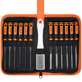 25Pcs Metal File Set, Premium Grade T12 Drop Forged Alloy Steel