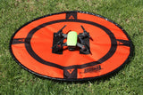 Hoodman 5 Foot Weighted UAV Drone Landing Pad