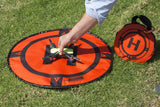 Hoodman 5 Foot Weighted UAV Drone Landing Pad