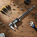 NEIKO 01409A 12” Electronic Digital Caliper | Extra Large Display | 0-12 Inches