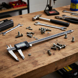 NEIKO 01409A 12” Electronic Digital Caliper | Extra Large Display | 0-12 Inches