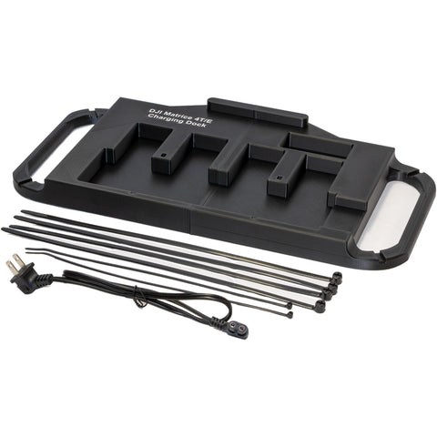 Battery Charging Dock for DJI Matrice 4T / 4E – Freestanding or Mounts to DJI Power 1000 (Dock Only or Dock + OEM Charging Hub)