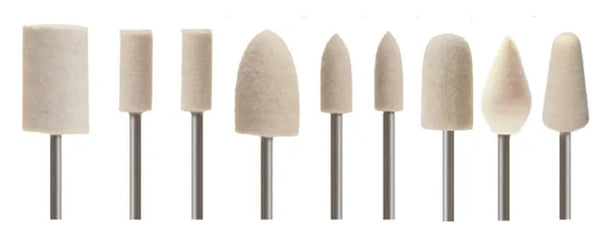 ORO - Mounted Felt Bobs 3/32″ (2.35 mm) shank, Medium Density in Multi-Packs, choice of 9 shapes