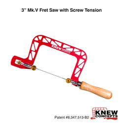 Knew Concepts 3” Mk.III Fret Saw With Screw Tension