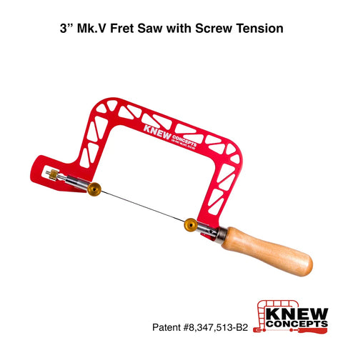 Knew Concepts 3” Mk.III Fret Saw With Screw Tension