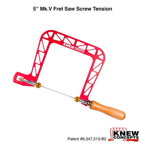 Knew Concepts 5" Mk.V Fret Saw with Screw Tension